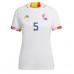 Billige Belgia Jan Vertonghen #5 Bortetrøye Dame VM 2022 Kortermet